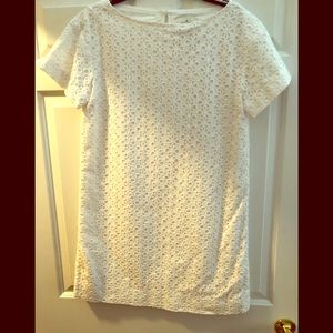 Kate Spade white eyelet dress